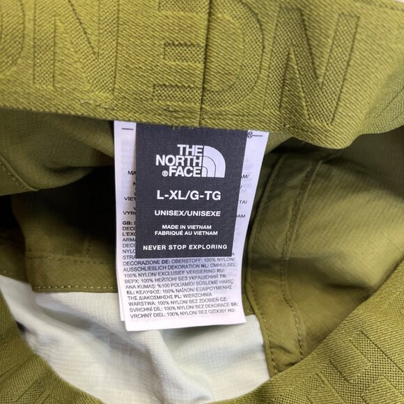 The North Face Sunshield Hat Unisex L/XL Green & Light Gray Outdoor Gear - Picture 4 of 7